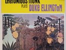 THELONIOUS MONK: Plays Duke Ellington MILESTONE Japan Jazz NEAR MINT lp
