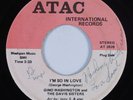 70s Soul 45 GINO WASHINGTON & DAVIS SISTERS I'm So In Love ATAC INT'L AUTO HEAR