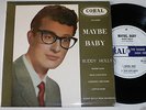 Ultra rare Buddy Holly EP Maybe Baby Coral CX-10400 Australia Exc+/Exc+