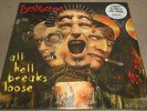 DESTRUCTION-ALL HELL BREAKS LOOSE-2011 2LP CLEAR VINYL-LIMITED TO 150-NEW+SEALED