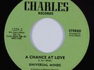 Crossover Soul/Sweet Soul 45 UNIVERSAL MINDS A Chance At Love NM/VG++ HEAR
