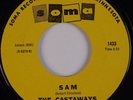 THE CASTAWAYS: Sam / Liar Liar SOMA Garage Minnesota NEAR MINT 45 Rare