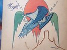 GLENN FREY EAGLES ON THE BORDER SIGNED Orig Vinyl LP Eagles Cover Only