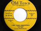 CO-EDS 45 I beg your forgiveness / Love you baby..OLD TOWN (ROPES) Doowop w5315