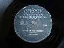 EDDIE COCHRAN DUTCH 78 RPM LONDON SITTIN' IN THE BALCONY L614 EXTREMELY  RARE