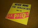 Sex Pistols Vinyl Never mind the Bollocks German Press