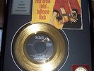 ELVIS PRESLEY STUNNING FRAMED PLAQUE 24 KT GOLD RECORD JAILHOUSE ROCK