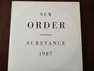 New Order Substance 2 LP Joy Division 1987 Qwest Goth industrial Synthpop VG