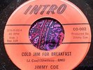 Unknown Mod Jazz Tittyshaker Instro 45 Jimmy Coe Cold Jam For Breakfast HEAR