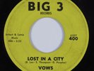 Northern Soul 45 VOWS Lost In A City BIG 3 HEAR