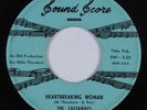 Northern Soul 45 CASTAWAYS Heartbreaking Woman SOUND SCORE HEAR