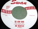 THE BEATLES Sie Liebt Dich (She Loves You) 45 Orig Red/White Swan NM- Beauty