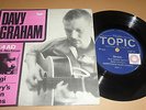 DAVY GRAHAM (ALEXIS KORNER) '3/4 AD' TOP 70 TOPIC RECORDS 1962 UK 7
