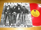 SELF TITLED -- THE RAMONES - ORIGINAL USA SIRE LABEL - RED VINYL - 1976.
