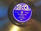 78RPM  ALOHA OE BLUES / TWILIGHT BLUES SOL HOOPII NOVELTY FIVE HAWAIIAN GUITAR