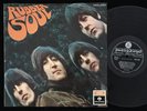 THE BEATLES - Rubber Soul - Italy Emi Parlophon/e Pmcq 31509 - Rare Version 1968
