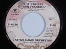 Funk 45 PAT WILLIAMS ORCHESTRA The Streets Of San Francisco CAPITOL VG+ HEAR