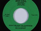 Funk 45 WILLIE WRIGHT Right On For The Darkness HOTEL VG+ HEAR