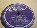 78RPM Capitol 57-60000 3 Bips + a Bop, Babs Gonzales, S Rollins, JJ Johnson E