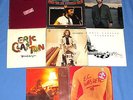 ERIC CLAPTON -SLOWHAND+ BACKLESS+ AUGUST+ E.C. WAS HERE+ BEHIND THE SUN---8 LPS