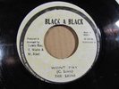 THE LIONS won’t pay BLACK A BLACK JAMAICA ORIGINAL 45 roots reggae NM