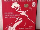 ANDRE NAVARRA BACH CELLO SUITES BWV 1007 1012 FRENCH ORIGINAL CALLIOPE 3 LP BOX