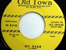 SOLITAIRES 45 My Dear / What Did She Say VG++ Doo Wop 2ND PRESS Hy Wiess w5977