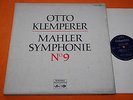 Klemperer Mahler Symphony No.9 French Ed1 Columbia Stereo CCA 1108/9 2LP NM