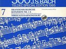 Bach Brandenburgische Konzerte 1-6 (Harnoncourt) NEAR MINT Teldec 2xVinyl LP