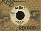 R&B 45 1ST PRESS- JOE BENSON- ROCK AND ROLL JUNGLE - DE LUXE - 1957 BLACK ROCKER