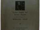 George Bernard Shaw - Spoken English and Broken English - Signed in Dead wax.