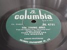 CLIFF RICHARD THE YOUNG ONES RARE 78 RPM SHELLEK RECORD DB.4761