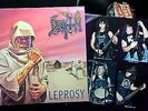 DEATH - Leprosy LP 1988 first press FLAG 24
