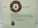 BRAHMS CELLO SONATES../ STARKER, SEBOK..