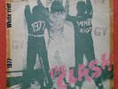 THE CLASH-WHITE RIOT/1977 RARE YUGOSLAVIAN 7'' PS 1977