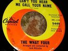 1960s Pop Psych 45 THE WHAT FOUR 