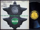MILES DAVIS Walkin' LP PRESTIGE 7076 US 1959 MONO Horace Silver Percy Heath NM