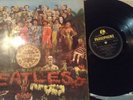 BEATLES SGT PEPPERS MONO PMC 7027 FIRST PRESS VINYL YELLOW BLACK EXCELLENT