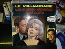 vinyle 25 cm 33 tours BOF LE MILLIARDAIRE avec montand monroe