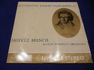 BEETHOVEN VIOLIN CONCERTO,HEIFETZ MUNCH, RCA SB2047 STEREO, SEE OTHER ALBUMS