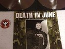 DEATH IN JUNE LIVE AT 'T SYNDROME 1996 2 LP VINYL RARE WORLWIDE COPIES 114/ 200