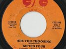 RARE ORIG NORTHERN SOUL MODERN X-OVER 45 - GIFTED FOUR - ARE YOU CHOOSING - CSC