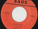 RARE ORIG ROCKABILLY 45 - RUSTY YORK - SADIE-MAE / MARGARET ANN - SAGE