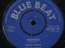Prince Buster - Madness / Toothache UK Blue Beat 7