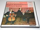 BEETHOVEN: CELLO SONATAS - RICHTER – ROSTROPOVICH - PHILIPS 2 LPs