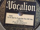 JOE DEAN VOCALION 1544 BLUES 78 RPM RECORD E+