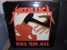 METALLICA Kill 'em all LP 1983 MUSIC FOR NATIONS FRENCH NO BARCODE OLD LABELS