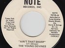 70s Soul 45 - Young Devines - Ain't That Sharp - Note - VG+ mp3