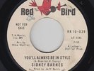 Northern Soul 45 - Sidney Barnes - You'll Always Be In Style - Red Bird - mp3