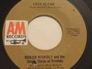 ROGER NICHOLS & THE SMALL CIRCLE OF FRIENDS Let's Ride/Love's So Fine 45 psych